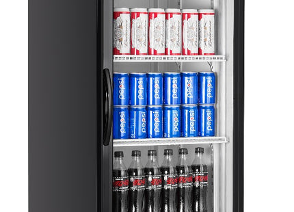 Single Glass Door Mounted Fridge 1 Ss-P380Wea