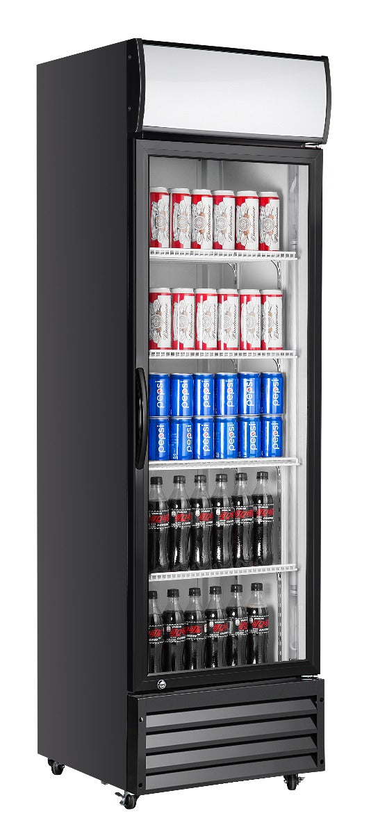 Single Glass Door Mounted Fridge 1 Ss-P380Wea