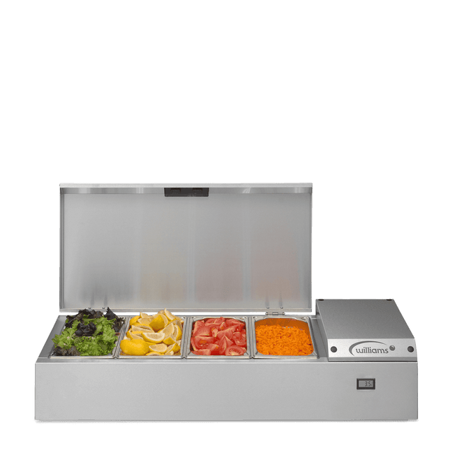 Thermowell - Four Pan Counter Top Refrigerated Well