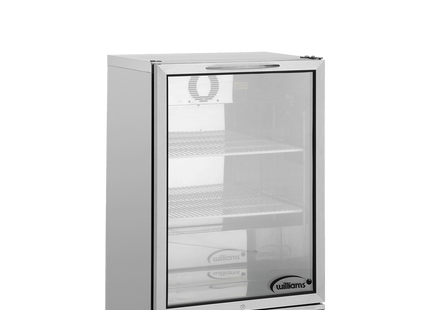 Bottle Cooler - One Door Stainless Steel Bottle Cooler 800mm High