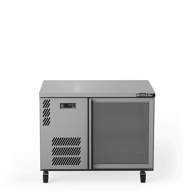 Boronia - One Door Satinless Steel Under Counter Display Refrigerator