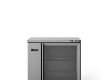 Boronia - One Door Stainless Steel Remote Back Bar Counter Display Refrigerator