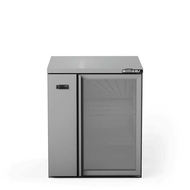 Cameo - One Door Stainless Steel Remote Back Bar Counter Display Refrigerator