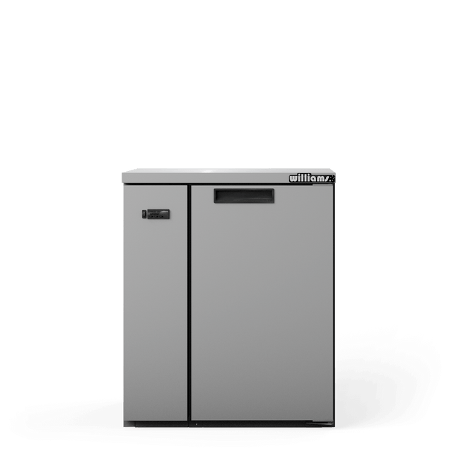 Cameo - One Door Stainless Steel Remote Back Bar Counter Display Refrigerator