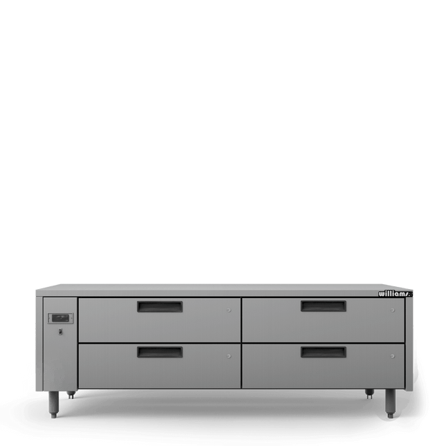 Jarrah - Four Drawer Remote Lowline Refigerator