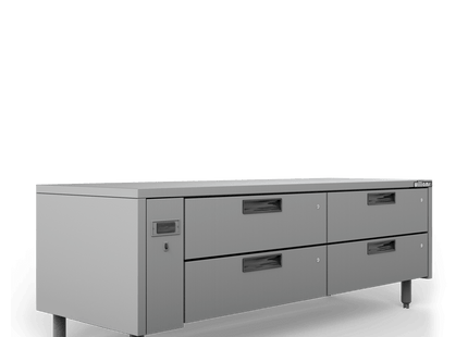 Jarrah - Four Drawer Remote Lowline Refigerator