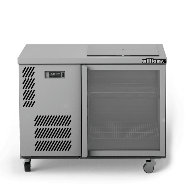 Glass Chiller - One Door Glass Chiller With Two Shelves