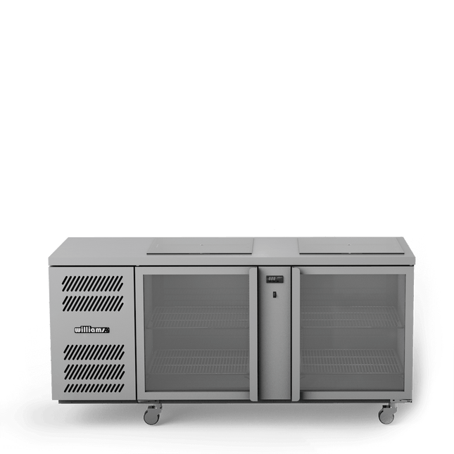 Glass Chiller - Two Door Spring Loaded Glass Chiller
