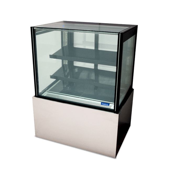 Topaz Cake Display - 1200Mm Two Tier (Plus Base) Free Standing Refrigerated Cake Display