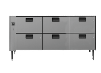 Jarrah - Six Drawer Remote Hiline Refigerator