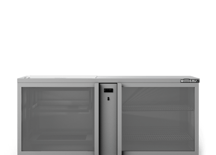 Glass Chiller - Two Door Remote Glass Chiller With Two Shelves - 500 x 500 baskets