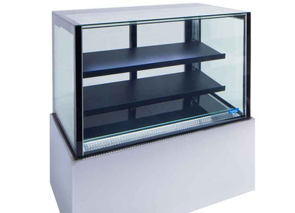 Topaz Cake Display - 900Mm Two Tier (Plus Base) Free Standing Refrigerated Cake Display