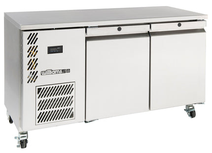 Opal - Two Door Stainless Steel Under Counter Storage Refrigerator