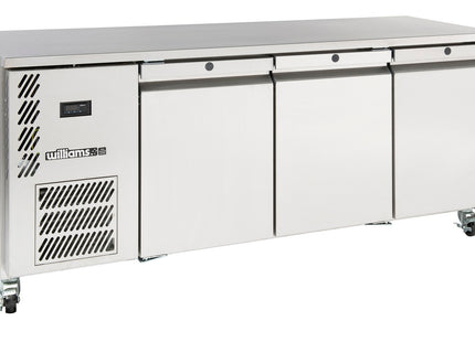 Opal - Three Door Stainless Steel Under Counter Freezer