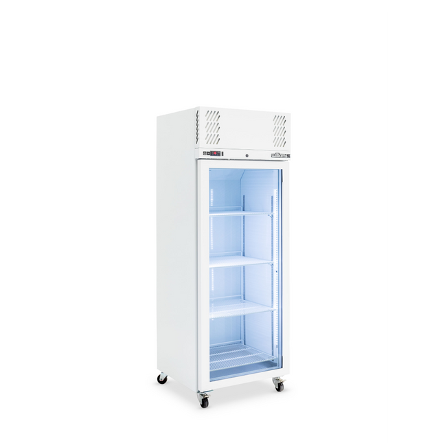 Pearl - One Door White Colorbond Upright Display Refrigerator