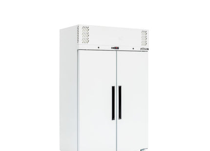 Pearl - Two Door White Colorbond Upright Storage Refrigerator