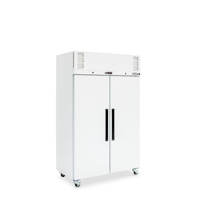 Pearl - Two Door White Colorbond Upright Storage Freezer