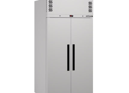 Pearl - Slim Two Door White Colorbond Upright Storage Freezer