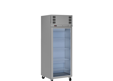 Pearl - One Door Stainless Steel Upright Display Refrigerator