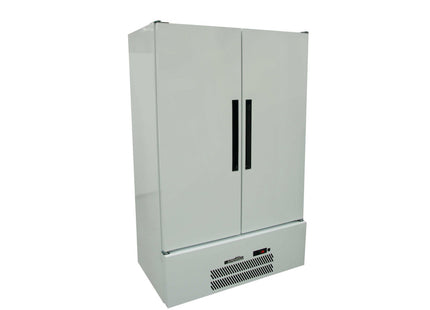 Quartz Star - Two Door White Colorbond Upright Storage Refrigerator