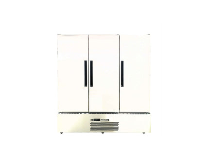 Quartz Star - Three Door White Colorbond Upright Storage Refrigerator