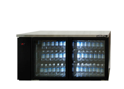 Boronia - One Door Stainless Steel Remote Back Bar Counter Display Refrigerator