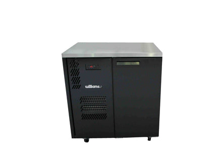Cameo - One Door Black Colorbond Under Counter Display Refrigerator