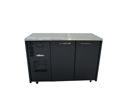 Cameo - One Door Black Colorbond Under Counter Display Refrigerator