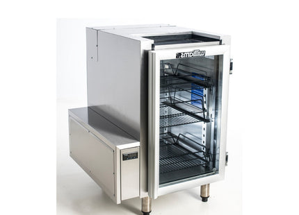 Glass Chiller - One Door Remote Glass Chiller Slimline with two shelves and left hand services