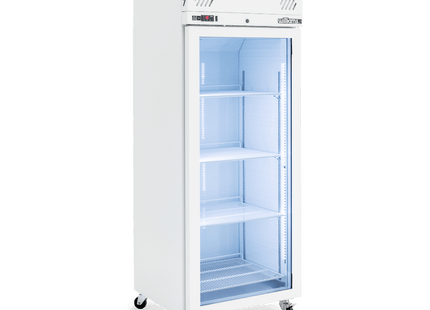 Pearl - One Door White Colorbond Upright Display Freezer