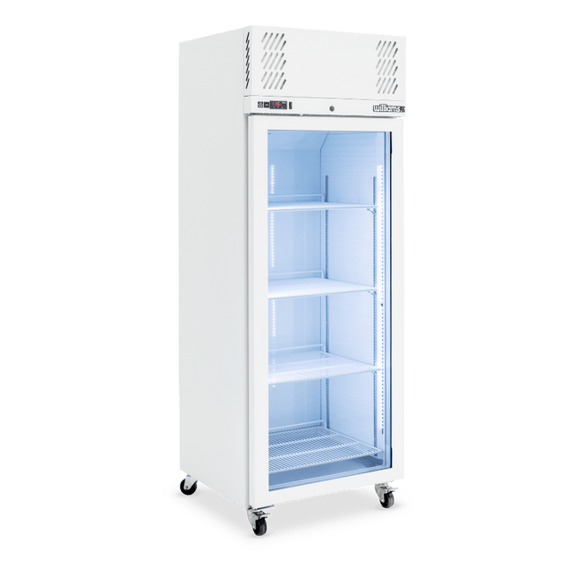 Pearl - One Door White Colorbond Upright Display Freezer