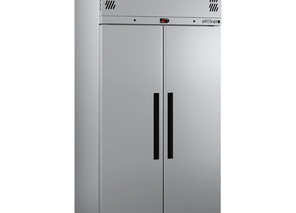 Pearl - Slim Two Door Stainless Steel Upright Storage Refrigerator