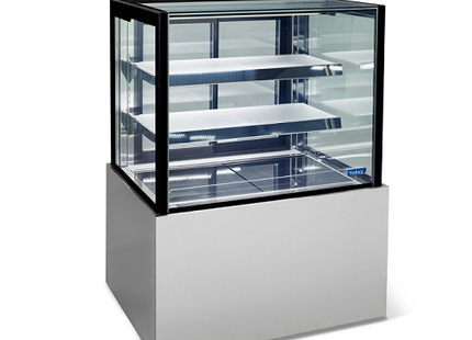 Topaz Cake Display - 900Mm Two Tier (Plus Base) Free Standing Refrigerated Cake Display