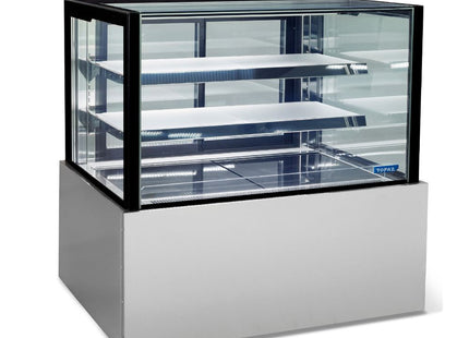 Topaz Cake Display - 1500Mm Two (Plus Base) Tier Free Standing Ambient Cake & Food Display
