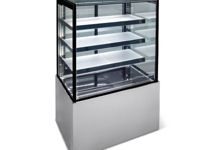 Topaz Cake Display - 900Mm Three Tier (Plus Base) Free Standing Refrigerated Cake Display