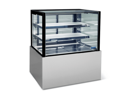 Topaz Cake Display - 1200Mm Two Tier (Plus Base) Free Standing Refrigerated Cake Display