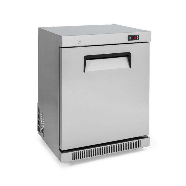 Topaz Compact - One Door Counter Stainless Steel compact solid door Freezer
