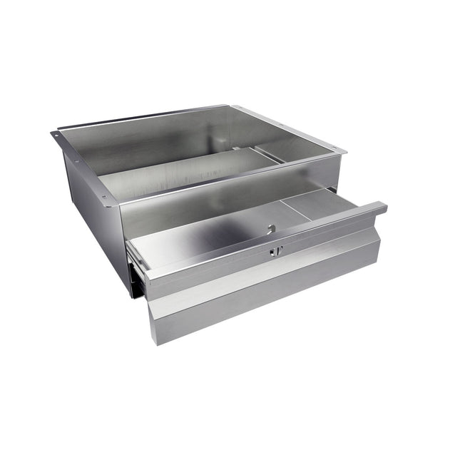 Compact Stainless Steel Drawer 