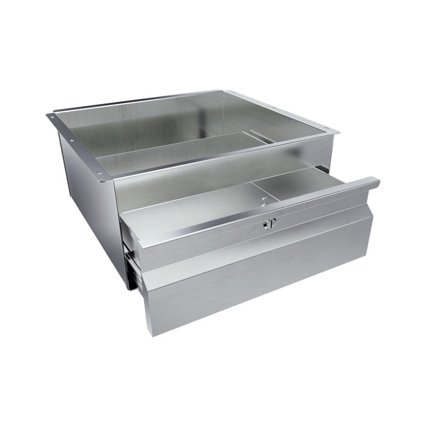 Stainless Steel Drawer with lock