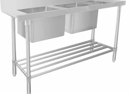 Stainless Steel Dishwasher Double Inlet Sink 2 Wss27165L