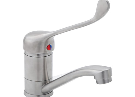 Stainless Steel Lever Handle Basin Mixer 6 Star