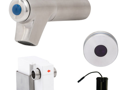 Bib Tap with Bench Mount Sensor Battery Operated 