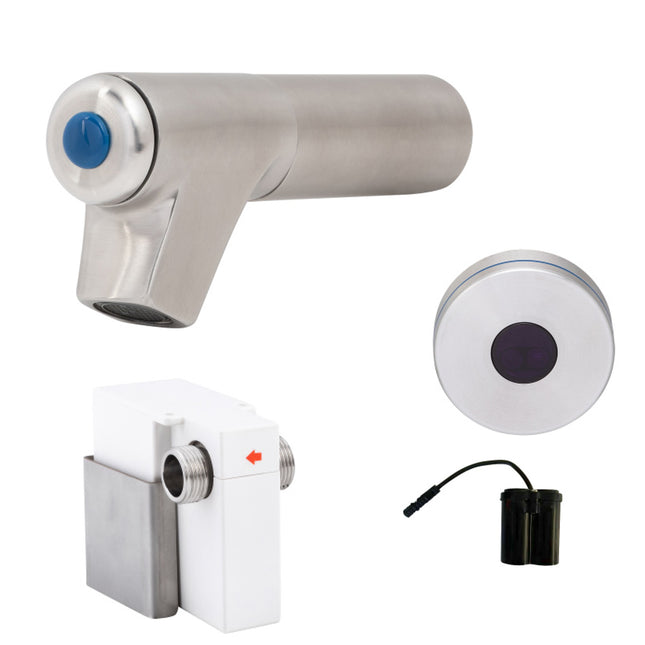 Bib Tap with Bench Mount Sensor Battery Operated 