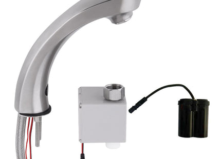 Stainless Steel Hob Mounted Sensor Tap - Battery Powered 