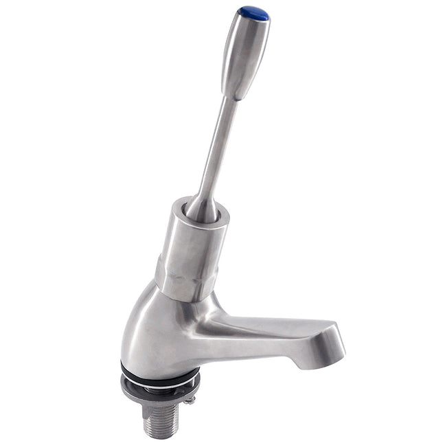 Lever Handle Pillar Tap - Adjustable Timed Flow